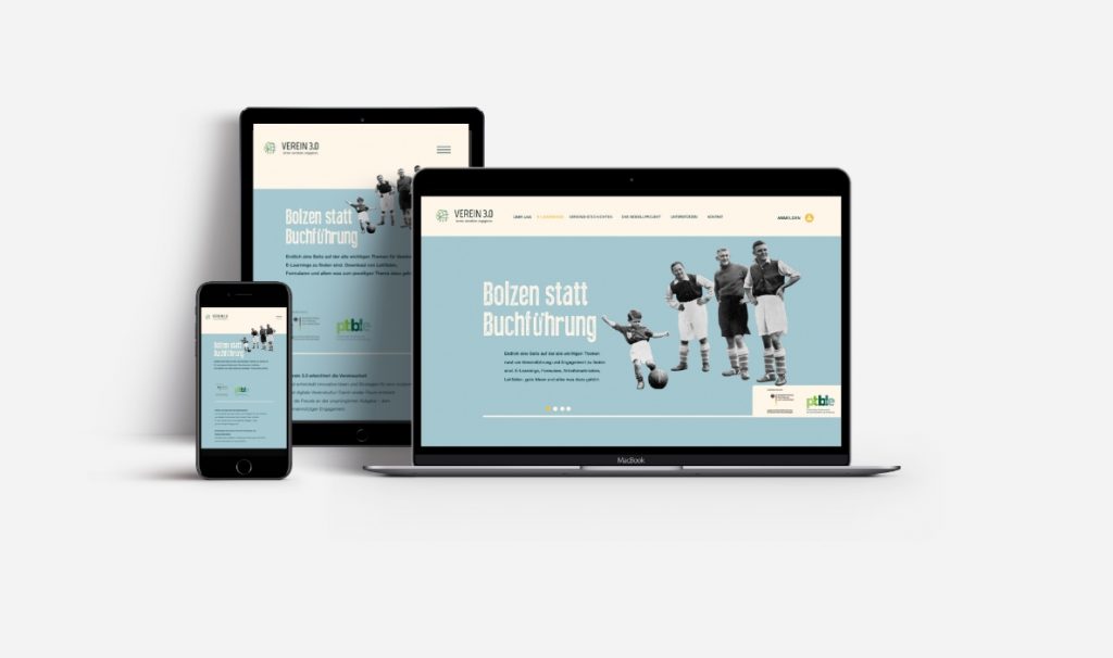 Webdesign Heidelberg Verein 3.0 Silja Lorenz Design Leimen