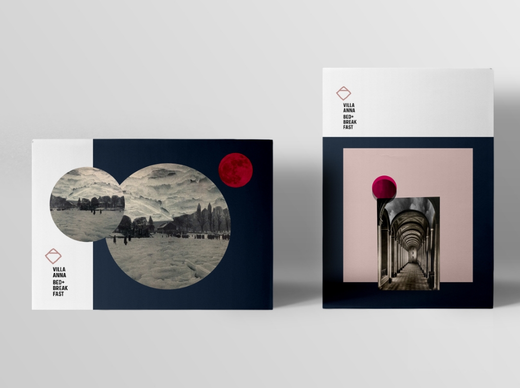 Postkarten Design Villa Anna Speyer / Silja Lorenz Design
