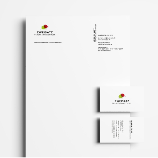 Design Geschäftsdrucksachen Coach Silja Lorenz Design Leimen