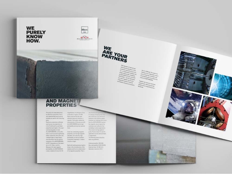 Layout Design Gestaltung Messebroschüre Silja Lorenz Design Leimen